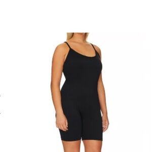 NWOT: Good American Scuba Strappy Biker Catsuit Onesie Romper Jumpsuit SZ XL